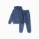 Kit for children (sweatshirt, trousers), launched, dark blue color, height 110 cm