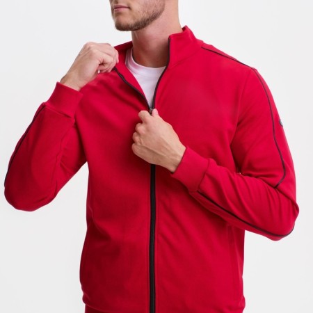 Sports costume male, red color, size m-1