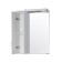 Mirror with a cabinet "ONDA", left
