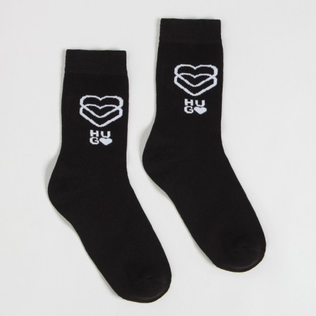 Socks, black color, size 25-27 (40-42)-1