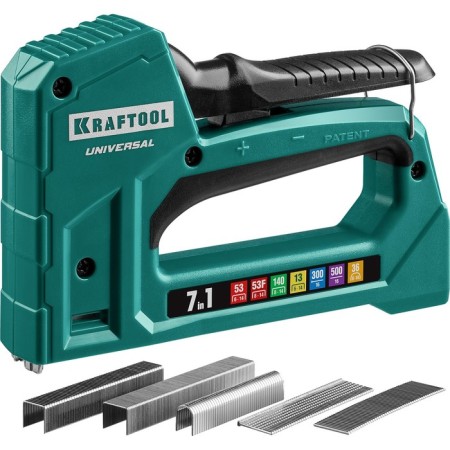 Universal Stapler Kraftool 31524, type of bracket 53/53f/140/13/36/300/500, 6 - 14 mm-1