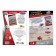 A set of reusable stickers "Cars", 2 pcs., A4 format, Disney format