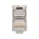 The network LAN connector to the cable, the 8p8s plug (RJ-45), under the squeeze, in the screen, 10pcs. Rexant