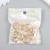 Decor for creativity Metal "Multicarne" volumetric gold, crystal 1.8x1.8 cm