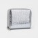 Women's wallet with lightning, silver color