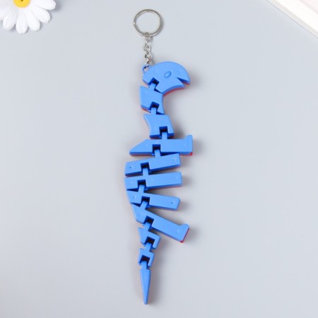 Plastic keychain "Sharnary dinosaur Diplodo" MIX 6x1.5x20 cm-2