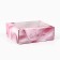 Folding box with a plastic lid "With Love", 11.5 x 9 x 4 cm
