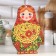 Board of cutting souvenir "nesting doll", 14.9 × 23 cm