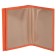 Cover for auto documents, department for passport, cards, color orange