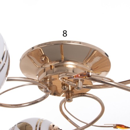 ANTE CHUREL 6X40W E27 Gold Model: 2800087-5
