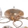 ANTE CHUREL 6X40W E27 Gold Model: 2800087