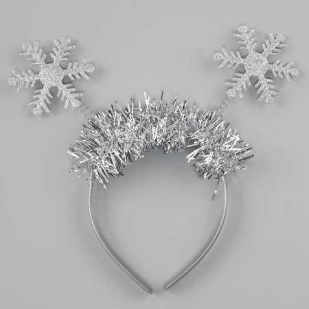 Carnival set "Bright Snowflake", dress, rim, height 104-110 cm-9