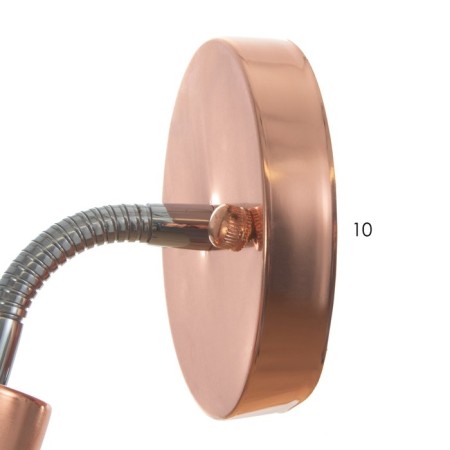 SHOT "SHENI" E27 40W copper 10x10x10cm-7
