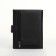 Male purse on the button, department for auto documents, black color