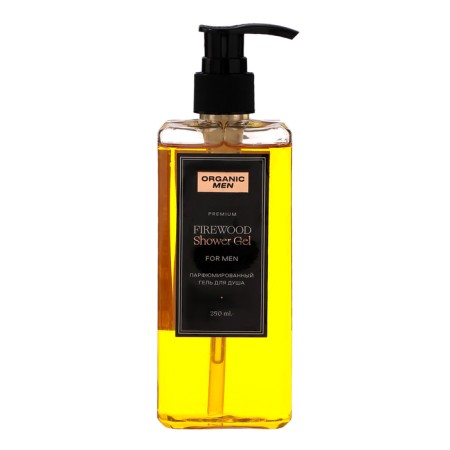 Soul Gel Organic Men Firewood, perfumed, 250 ml