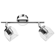 Спот "Echeggio" 2x4W LED хром 15x38x8 см