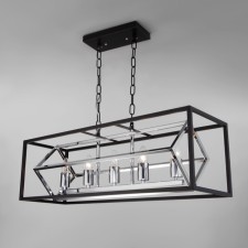 Suspended lamp in the Loft Crate, 60W, E27, 80x25 cm