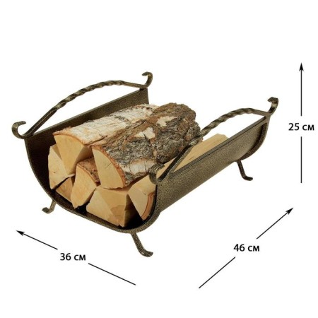 Drovnya with a pallet, 46x36x25 cm-4