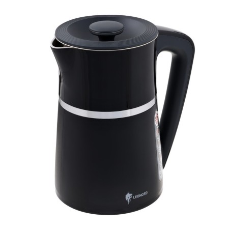 Electric kettle Leonord le- 1512, plastic, 1.7 l, 2200 watts, black