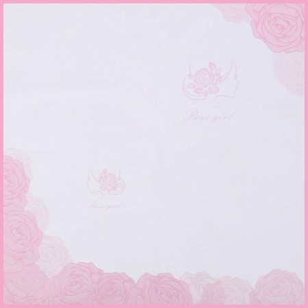 Flower film "Girl", light pink, 0.58 x 0.58 m-2