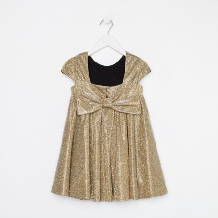 Dress elegant children's KAFTAN, p. 30 (98-104 cm), golden-10