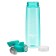Water bottle, 800 ml, "ivi", turquoise