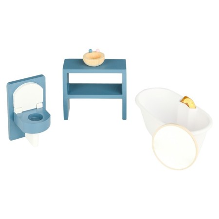 Duke Paramo Doll Wooden "Madelin Avenue", four -story, with furniture-14