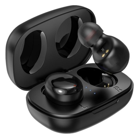 Wireless headphones Borofone BE35, vacuum, TWS, microphone, BT 5.0, 45/280 mAh, black-1