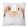 Decorative Ethel Pillow "Rabbit" 40x40 cm, Gabardin, 100% p/e