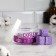 Salt scrub Salt for the body "violet and oil" 200 g