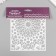 Plastic "pattern" 15x15 cm stencil