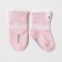 Socks children's baby I'm "bunny", pink color, 12-14 cm