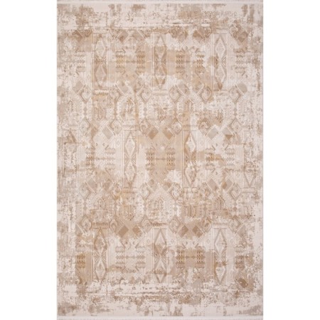 Rectangular carpet Karmen Hali Lissabon, size 195x290 cm, color Brown/Brown