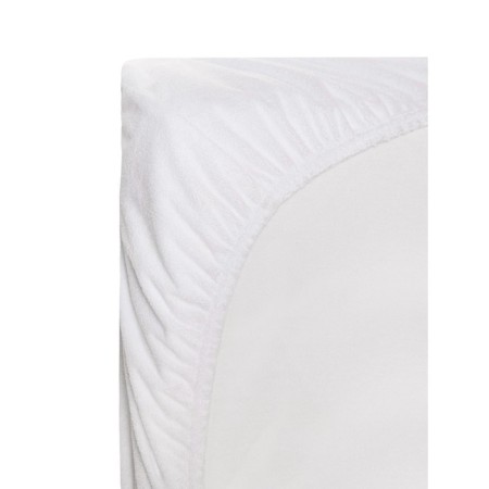 Substract waterproof, size 160x200 cm, with gum sides, white color-4