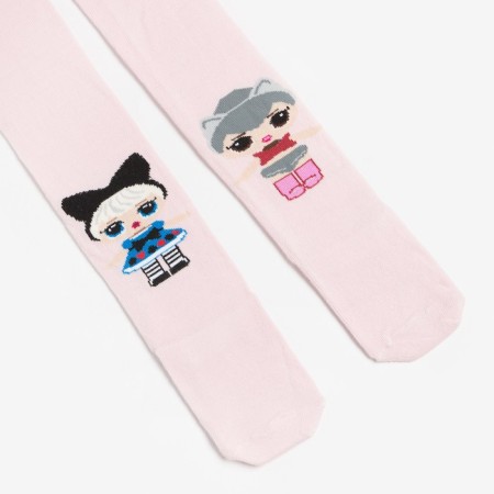 Pantyhose children, pink color, height 86-92-1