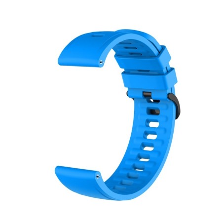 Smart hours strap, 22 mm, silicone, blue-1