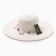 Women's hat minku "Ocean", size 56-58, white color