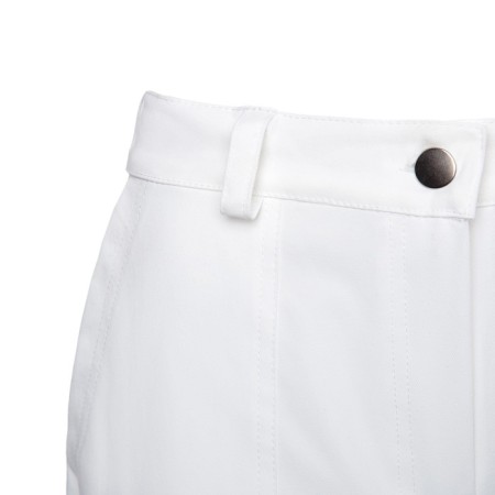 Women's pants Minaku: Casual Collection Color White, rr 48-5