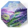 Mechanical umbrella “Nature”, Eponge, 4 additions, 8 spokes, r = 47 cm, color mix