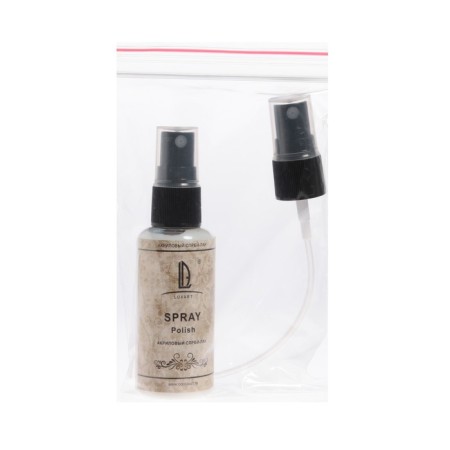 Polyurethane varnish 50 ml (spray), half -materials, luxart luxspray, not sticky, water base, finish-3