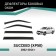 Defly window deflectors for Toyota Succeed (XP50), 2002-2014