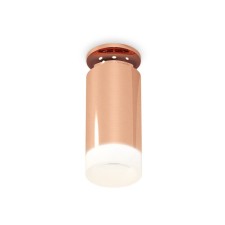Lumber of the overhead Ambrella Light, XS6326082, MR16 GU5.3 LED 10 W, the color is pink gold, white matte