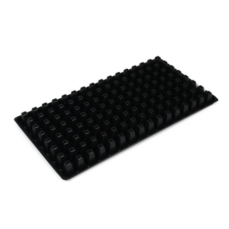 Cassette for growing Greengo seedlings on 128 cells, 15 ml, plastic, black, 54 × 28 × 5 cm-2