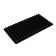 Cassette for growing Greengo seedlings on 128 cells, 15 ml, plastic, black, 54 × 28 × 5 cm