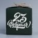 Gift folding box, packaging, "February 23", 12 x 12 x 12 cm