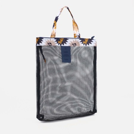 Bag beach on lightning, black color