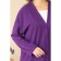 Female costume: cardigan, trousers, size 48, purple color