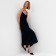 Women's dress Midy Minaku: Casual Collection Black Black, Rr. 46