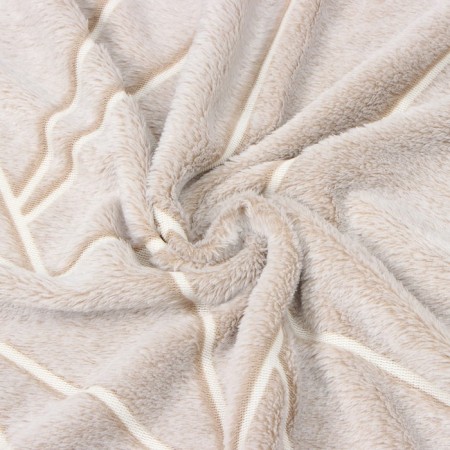 Bluming Casa Conforte Stella Ice Shards 150x200cm, Beige, Flanel 190 gr/m, PE100%-3