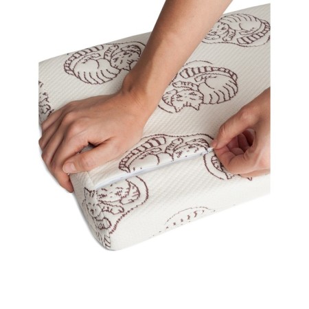 Pillow with roller, size 45x28x7 cm-6